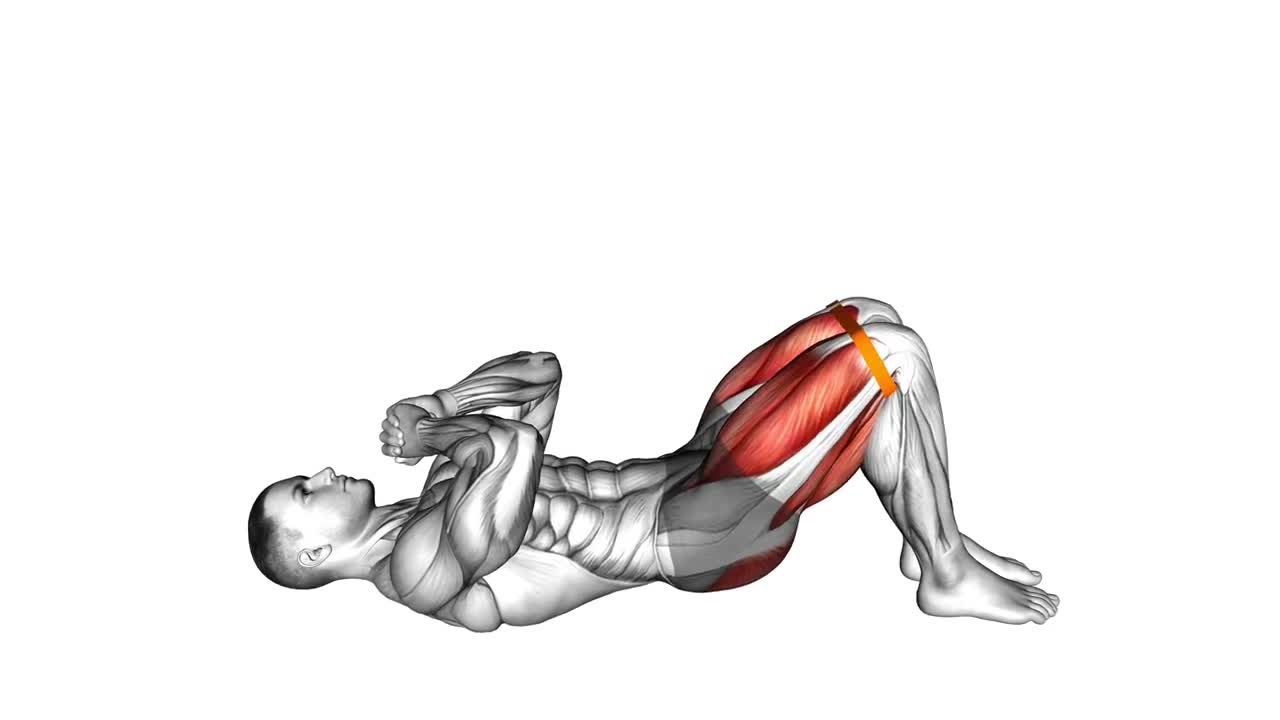 Resistance Band Glute Bridge form demonstration