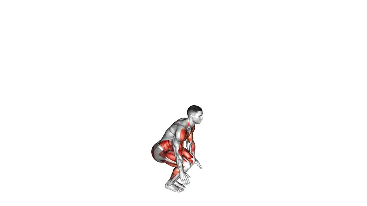 Burpee form demonstration