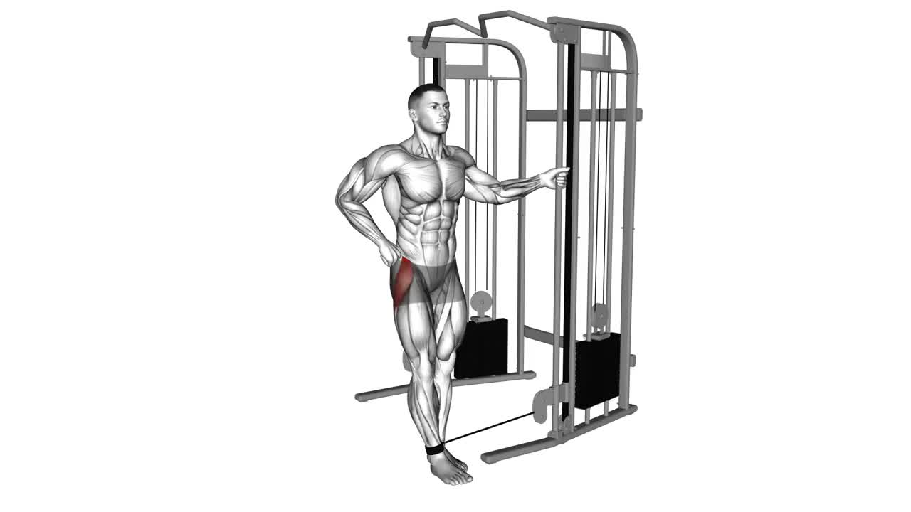 Cable Hip Abduction form demonstration