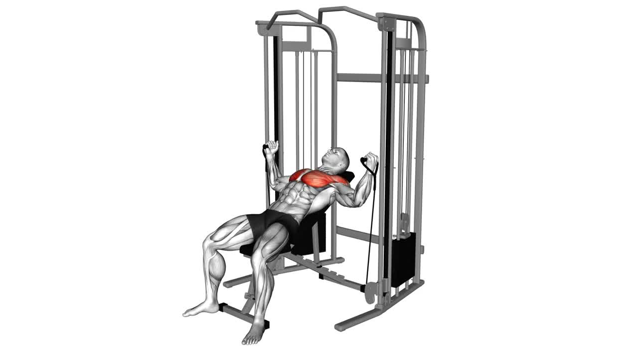 Cable Incline Fly form demonstration