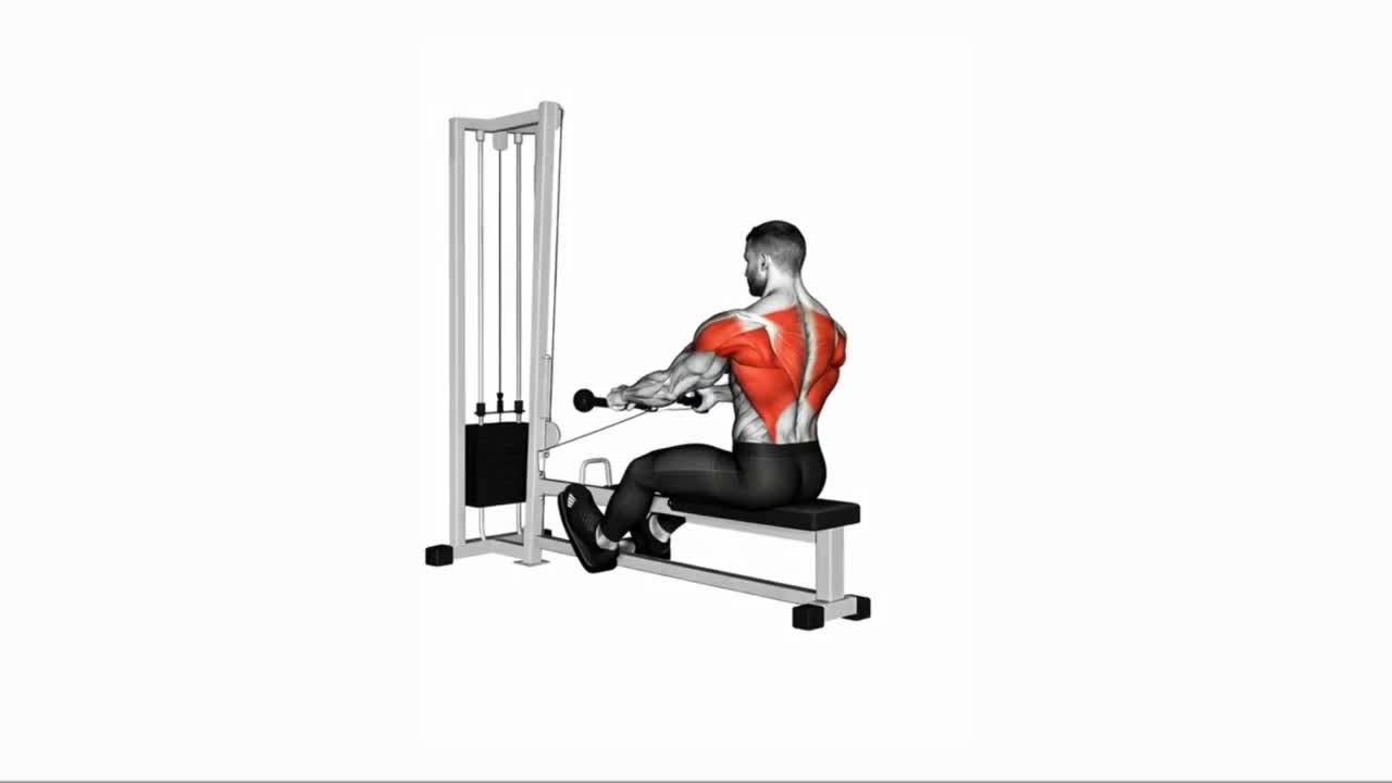Cable Seated Row form demonstration
