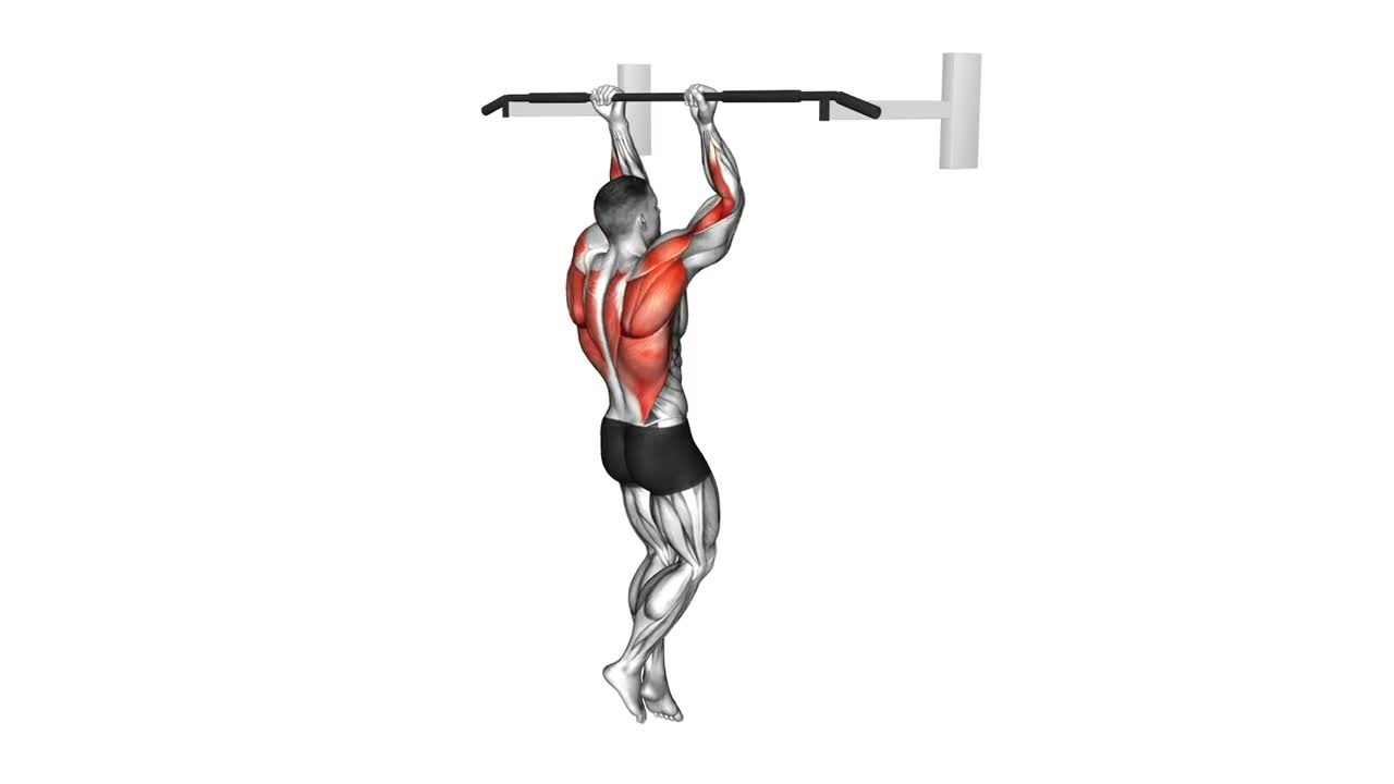 Chin Up form demonstration
