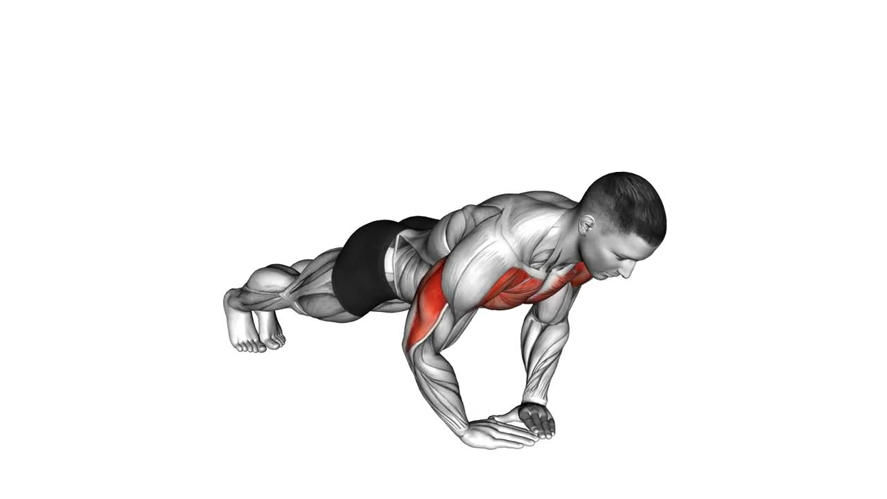 Diamond Push Up form demonstration