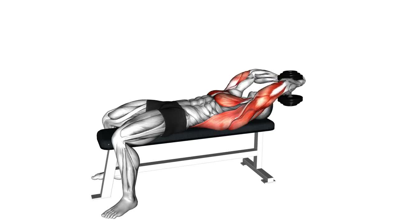 Dumbbell Pullover form demonstration