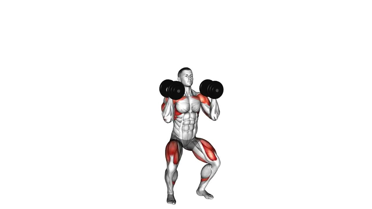 Dumbbell Push Press form demonstration