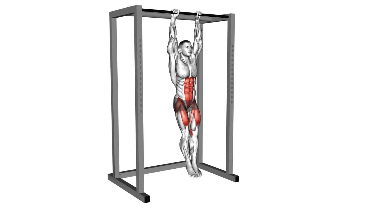 Hanging Leg Raise form demonstration