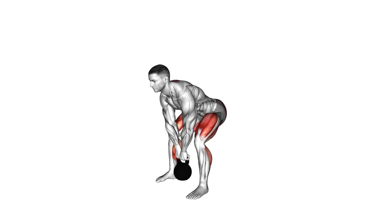 Kettlebell Deadlift form demonstration