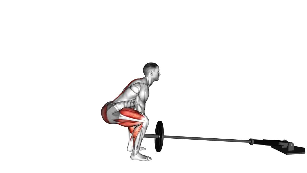 Landmine Deadlift form demonstration